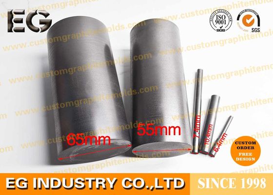 中国 純粋な高温有用なグラファイト プロダクト カーボン棒の異なったサイズ高く サプライヤー